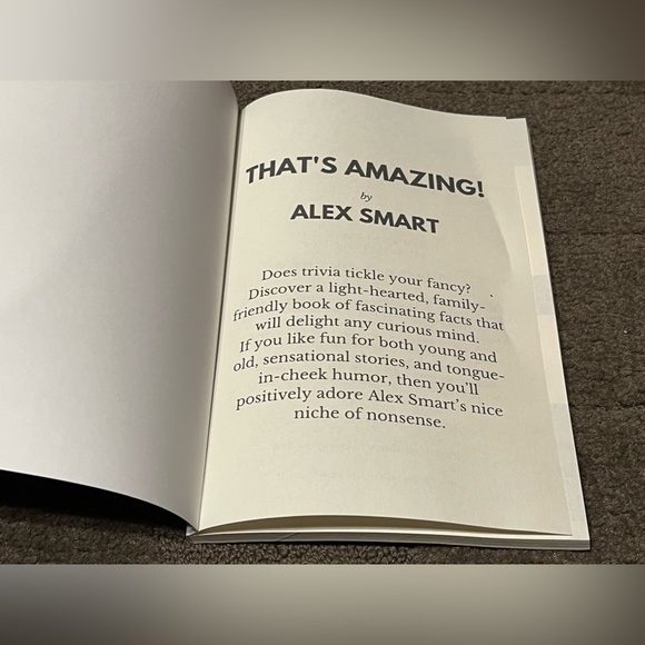 *6 for $10!* That’s Amazing!:Weird But True Stories, Fun Facts by Alex Smart - Picture 7 of 9